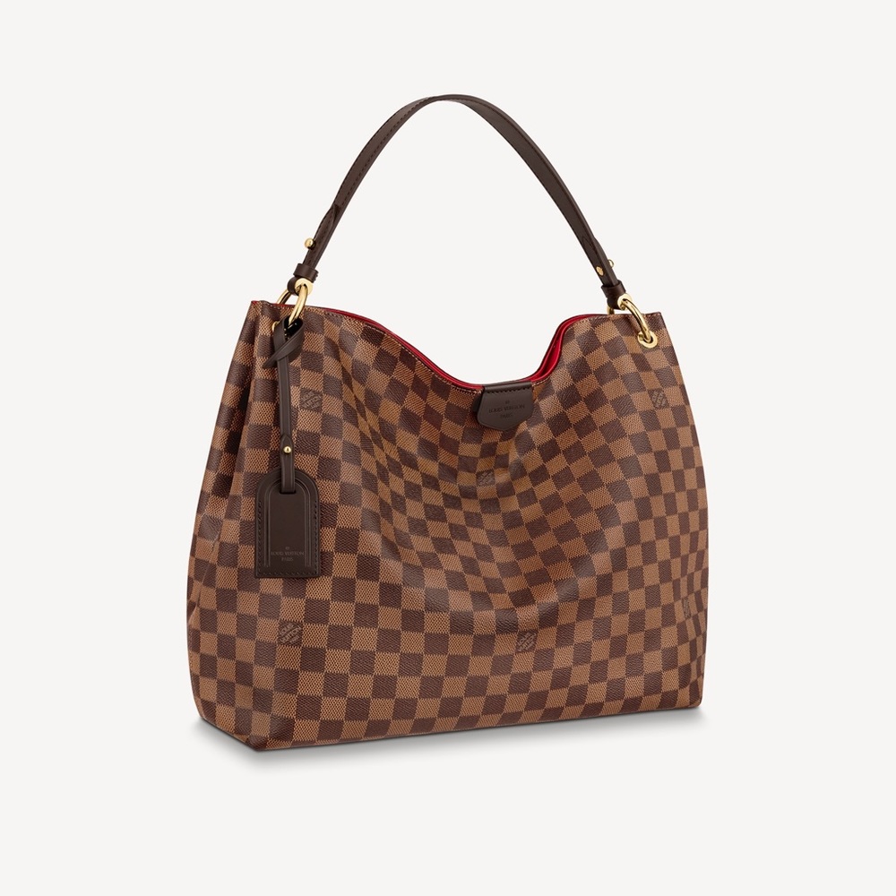 Authentic Damier Ebene Graceful MM